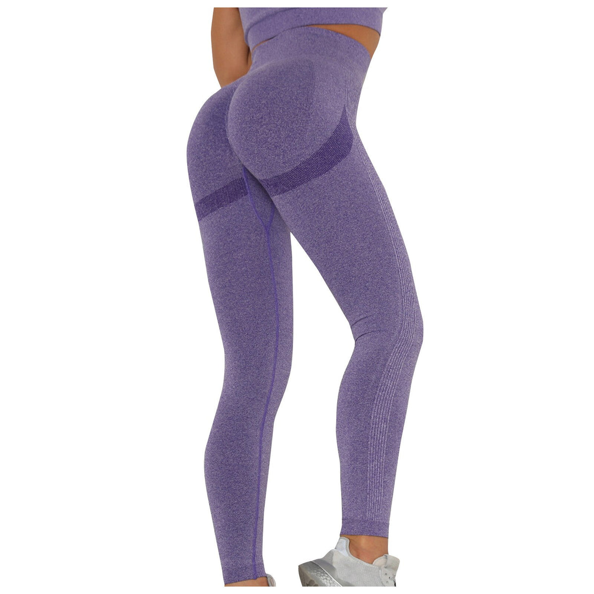 High-Waist Scrunch Leggings — Bubble Butt Push-Up Tights