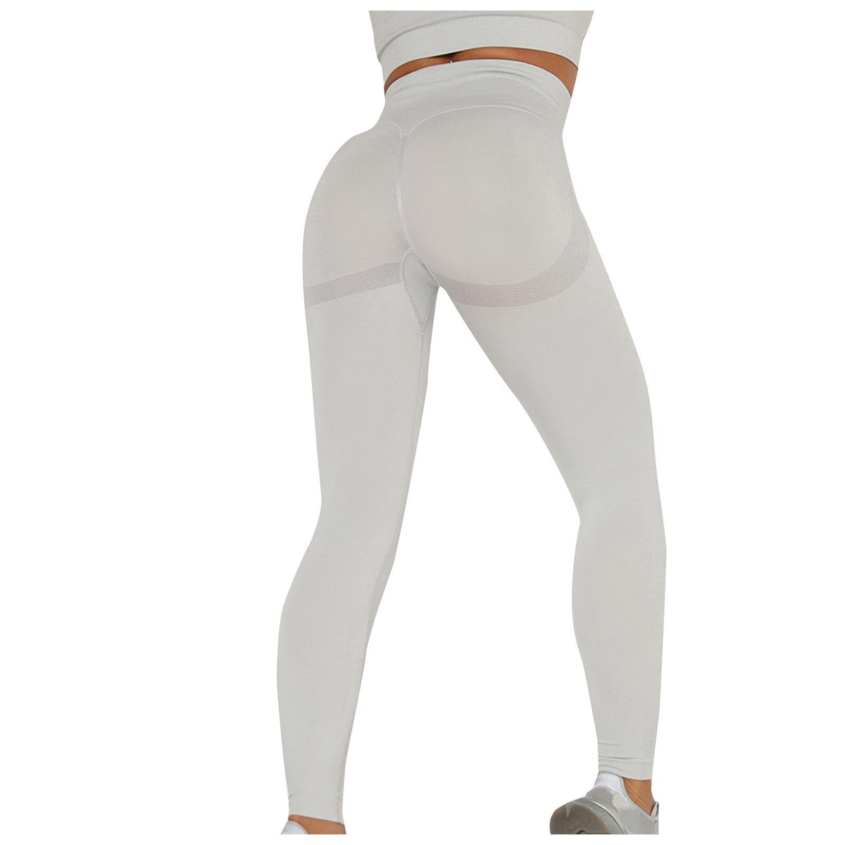 High-Waist Scrunch Leggings — Bubble Butt Push-Up Tights