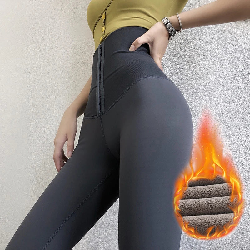 High-Waist Slim Leggings — Everyday Compression Pants