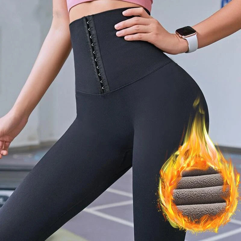 High-Waist Slim Leggings — Everyday Compression Pants