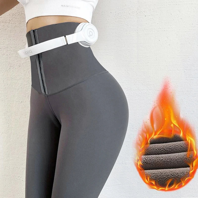 High-Waist Slim Leggings — Everyday Compression Pants